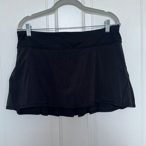 Lululemon Black Tennis Skirt